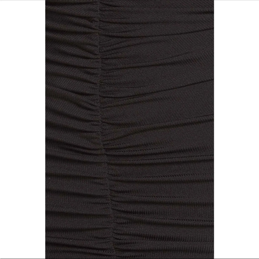 Naked Wardrobe Long Sleeve Off-The-Shoulder Mini Dress Cut Out Black Large 49 - Picture 3 of 6